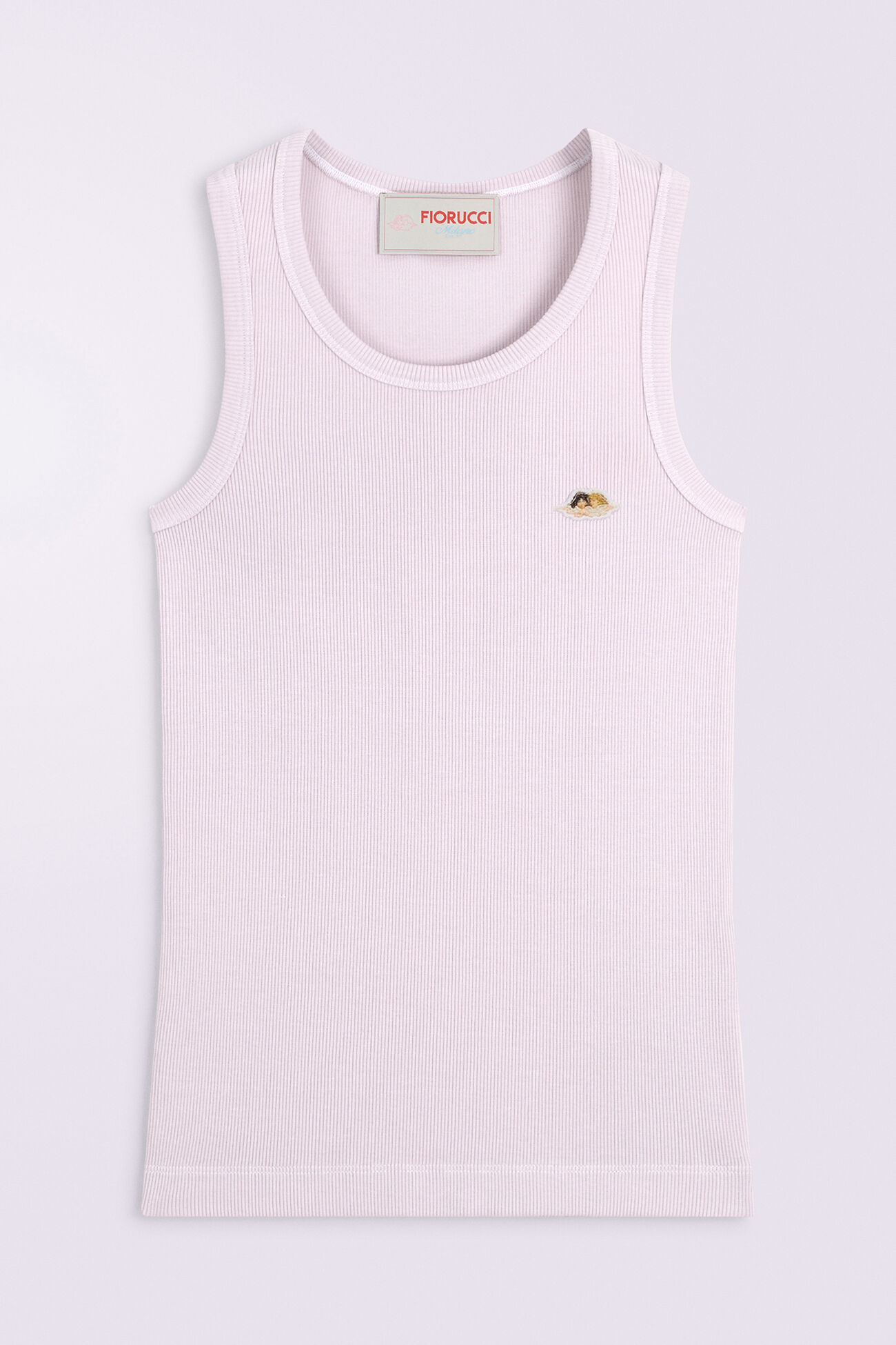Angels Patch Tank Top Pink